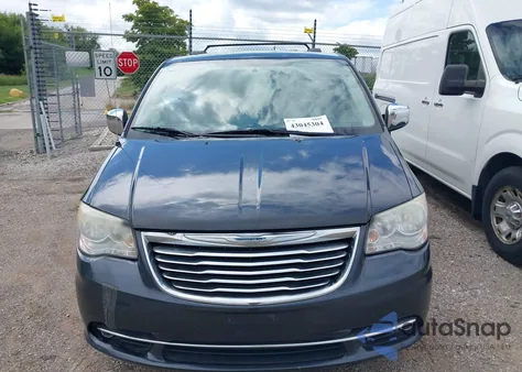 2013 Chrysler Town & Country Touring-L из США, поврежденный, VIN 2C4RC1CG2DR625427
